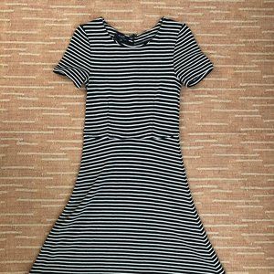 Madewell Gallerist Stripe Dress - Small